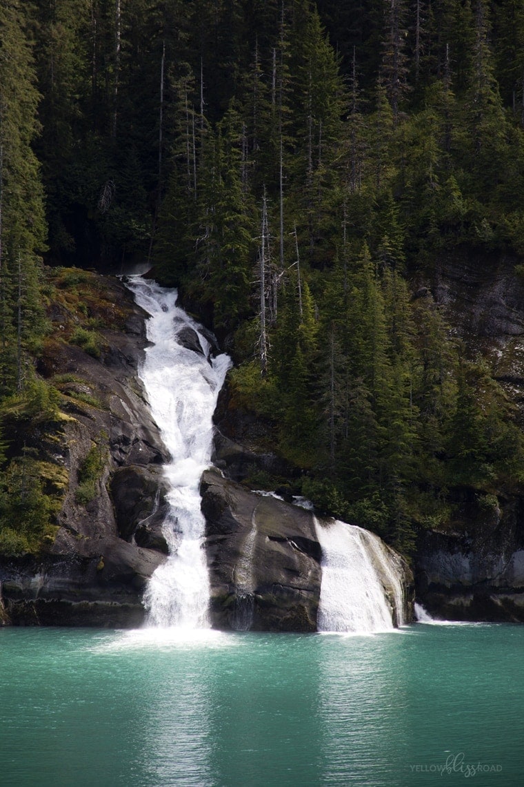Disney Cruise Line Alaska Waterfall