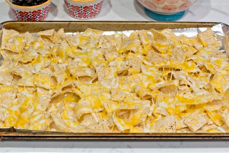 Green Chile Chicken Nachos 3