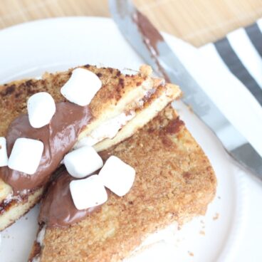 S'mores French Toast--An indulgent breakfast