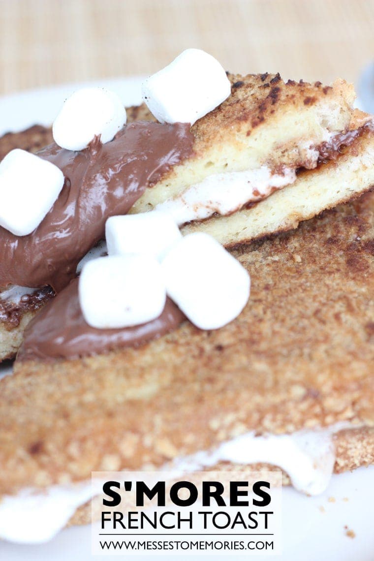 S'mores French Toast--An indulgent breakfast