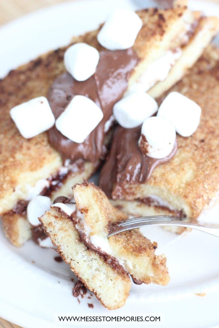 S'mores French Toast--An indulgent breakfast