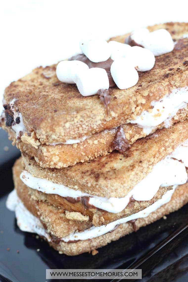 S'mores French Toast--An indulgent breakfast