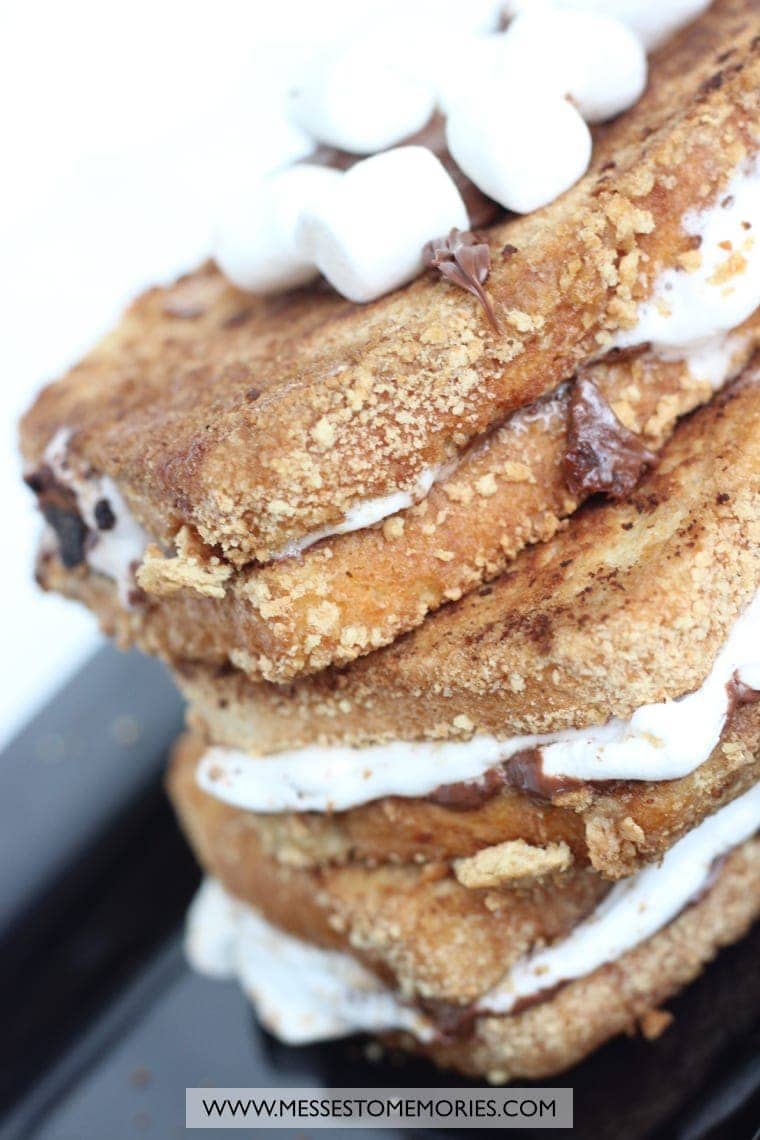 S'mores French Toast--An indulgent breakfast