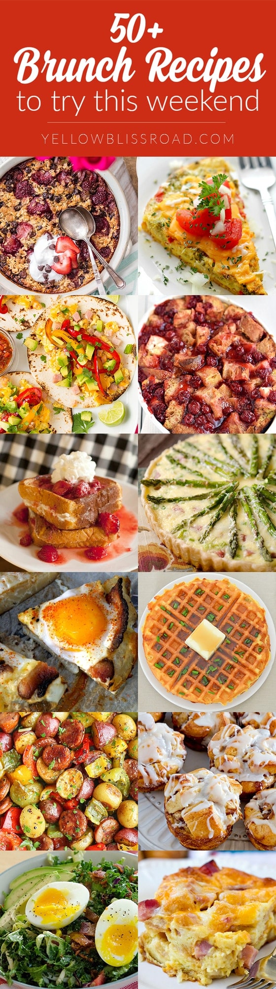 brunch recipes to make this weekend