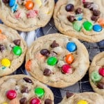 A plate of cookies