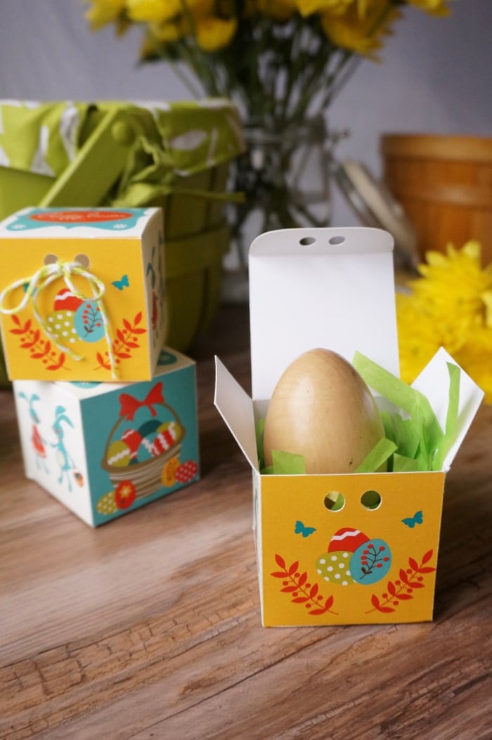 Free Printable Easter Treat Boxes