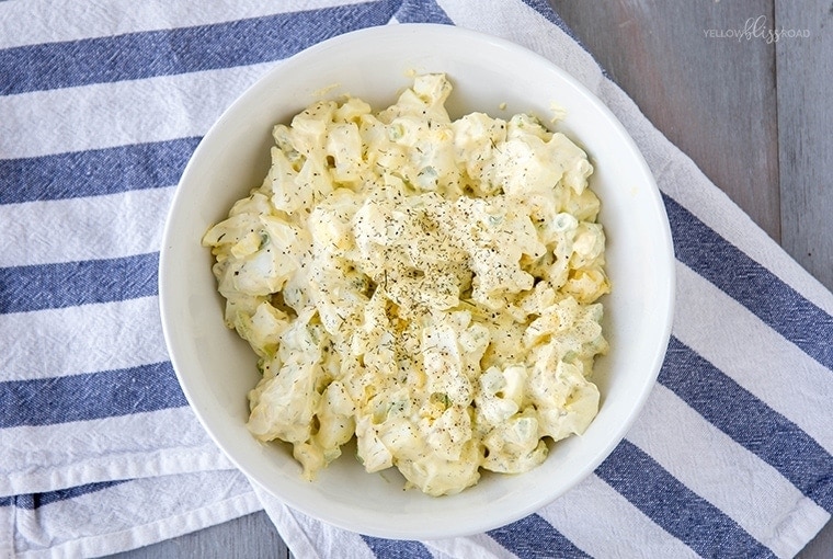 Perfect Egg Salad Recipe in a bowl