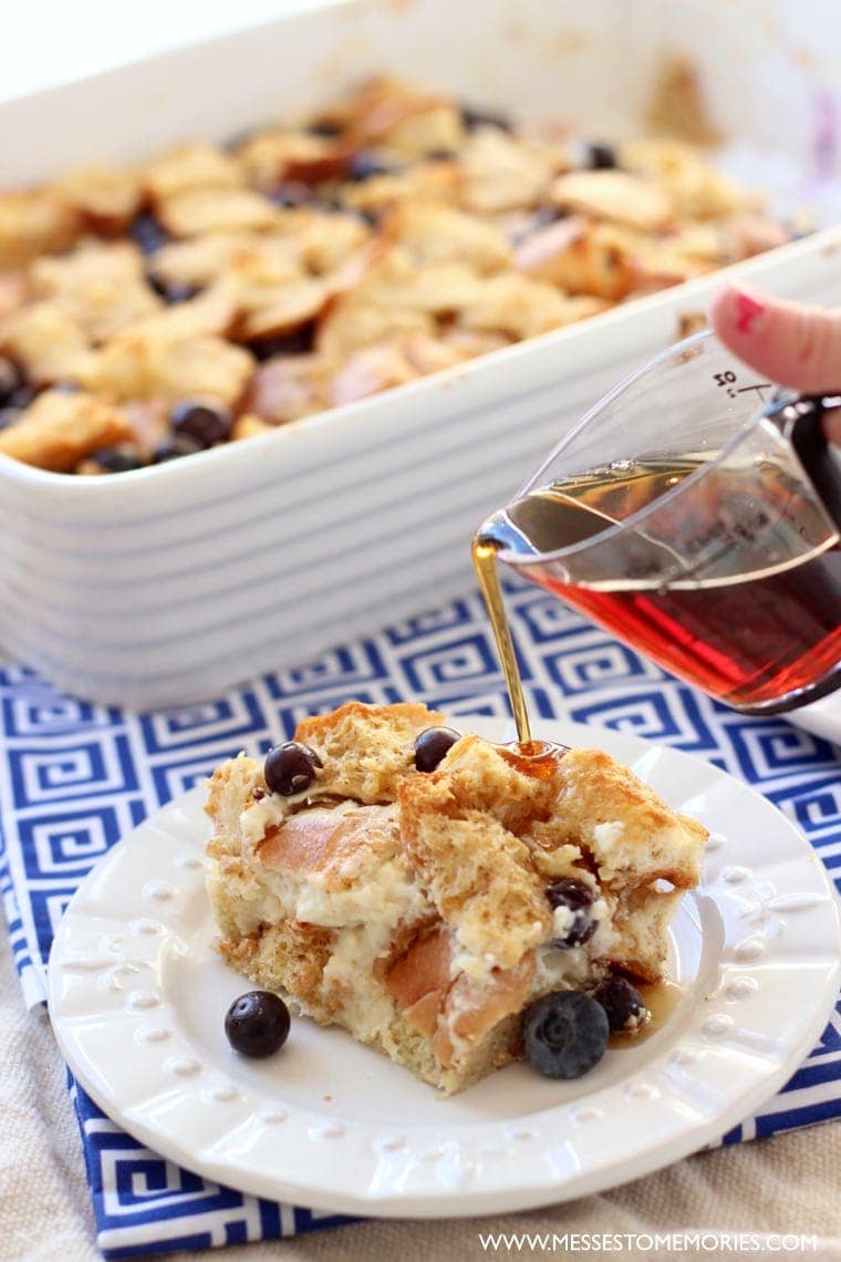 Blueberry French Toast Bake