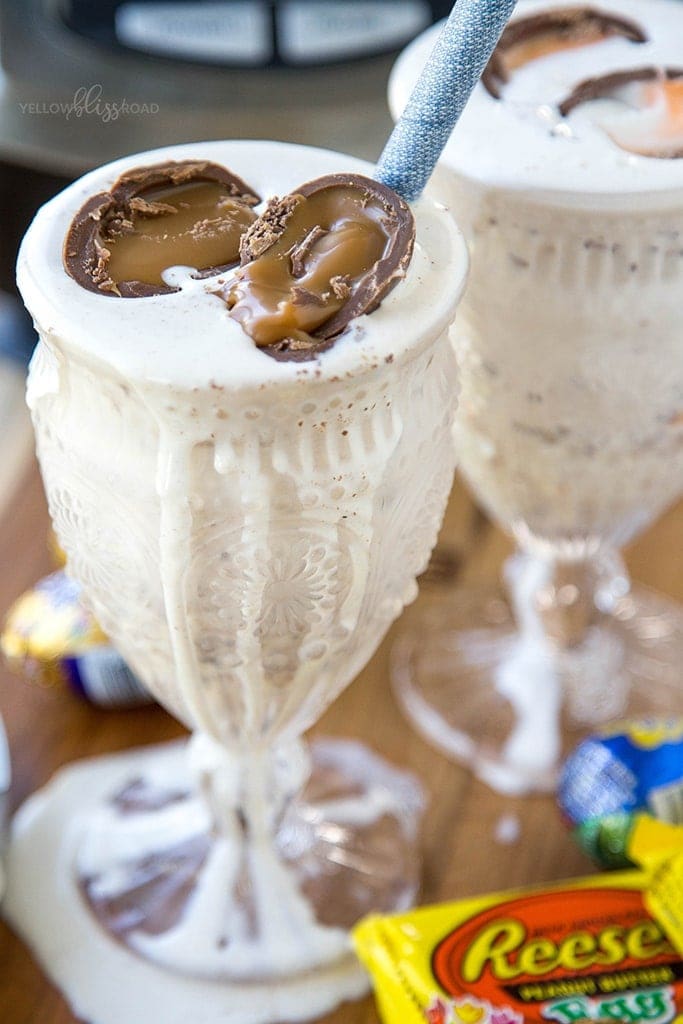 easter candy milkshake