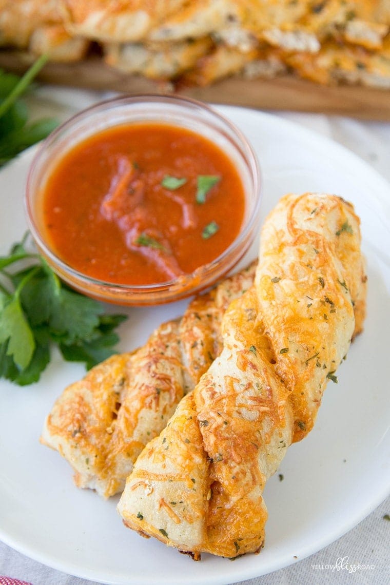 Cheddar Tomato Breadsticks 10