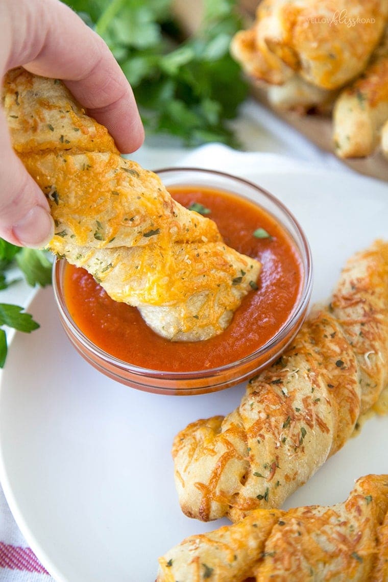 Cheddar Tomato Breadsticks 9