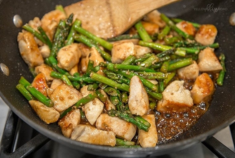 Chicken & Asparagus Stir Fry 3