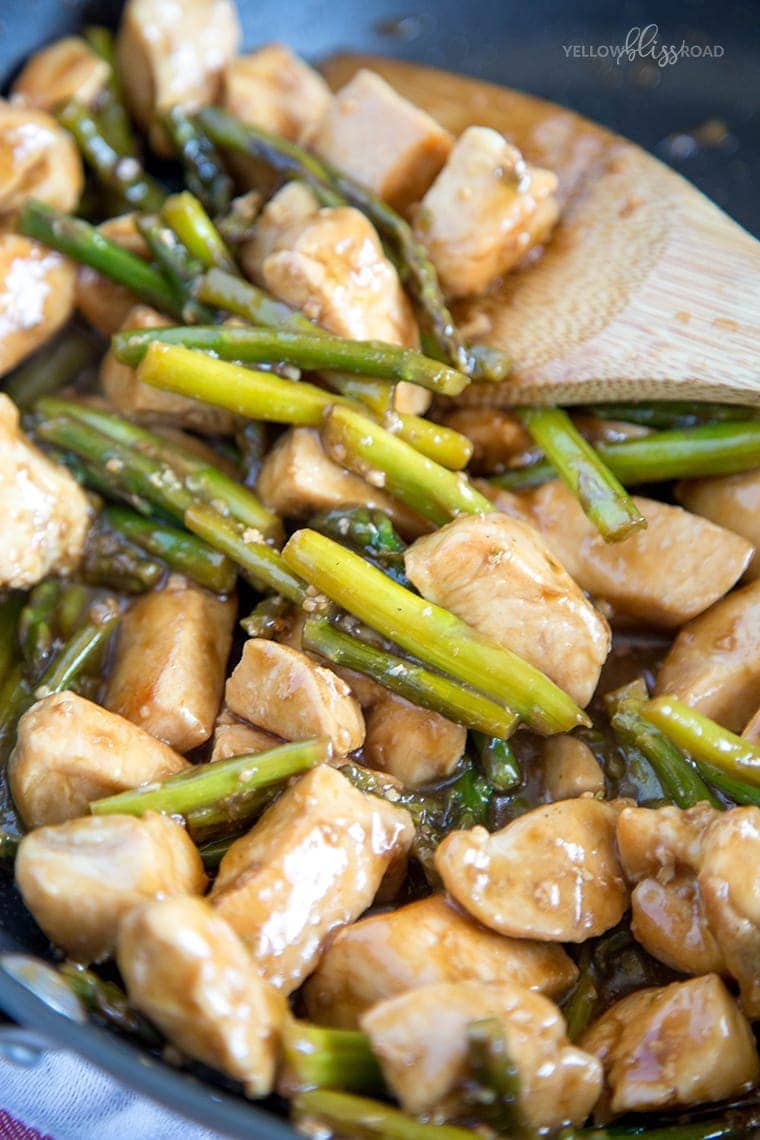 Chicken & Asparagus Stir Fry 5