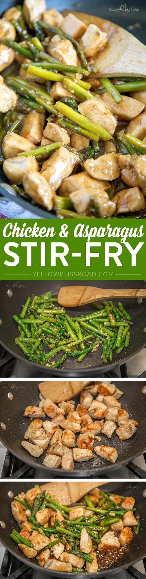 Chicken & Asparagus Stir-Fry