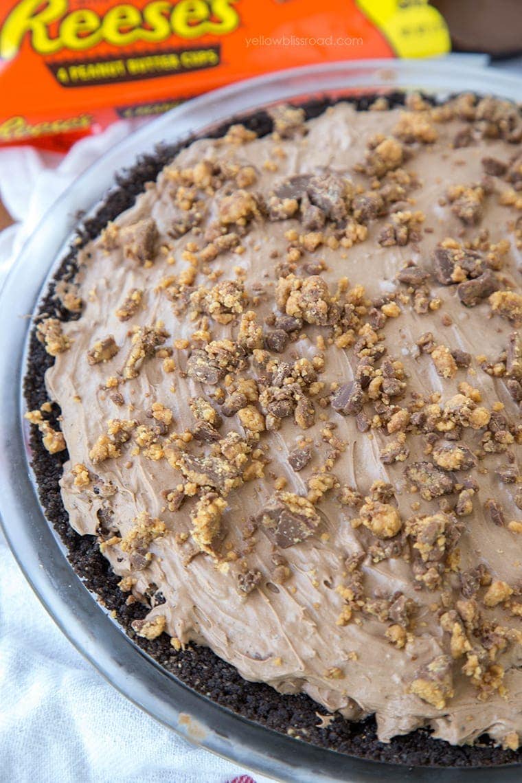 Chocolate Cream Cheese Pie 14