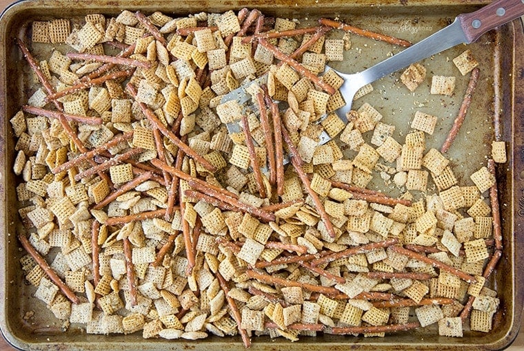 Garlic Bread Chex Mix 20