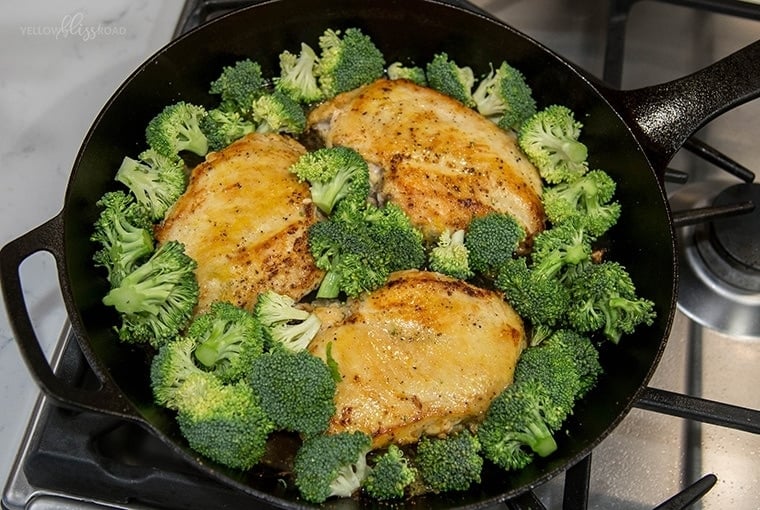 Lemon Chicken & Broccoli 3