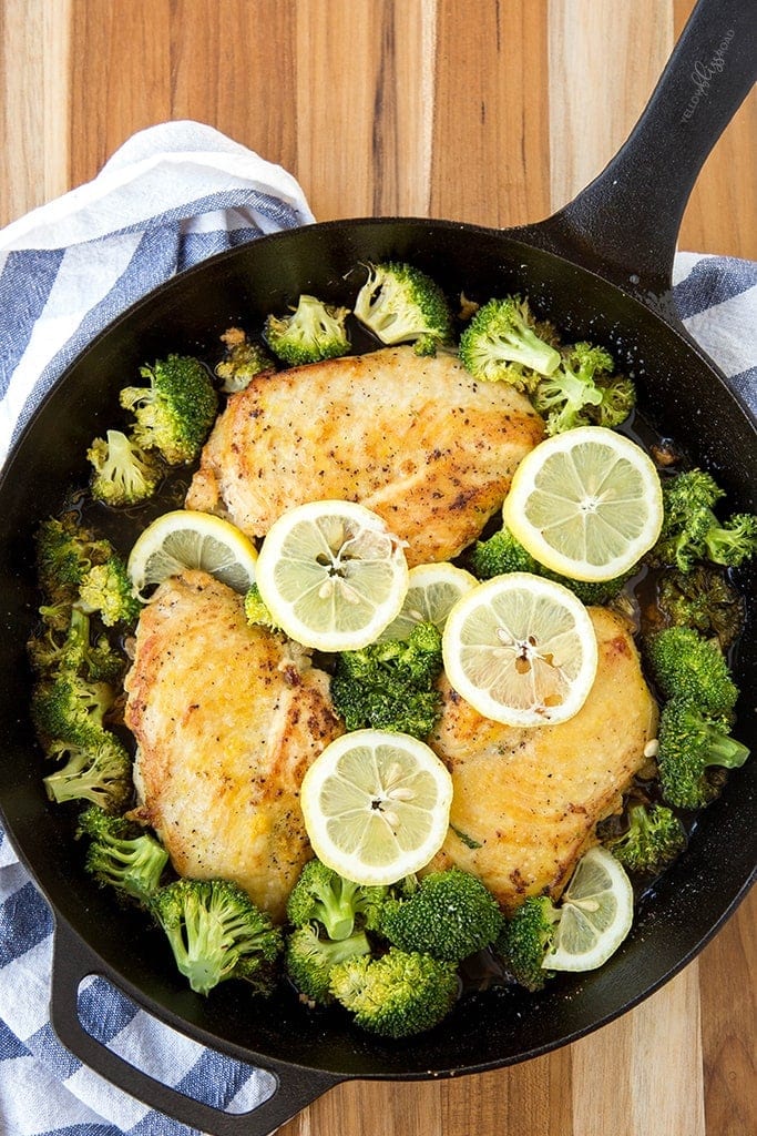 Lemon Chicken & Broccoli 5