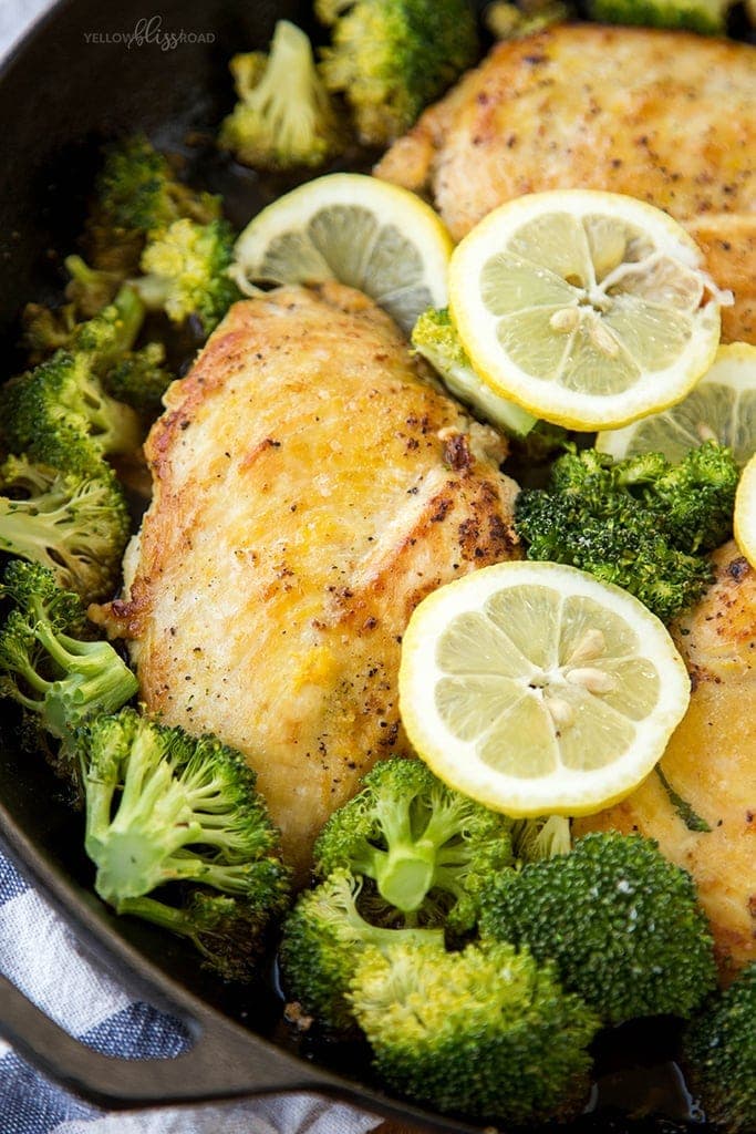 Lemon Chicken & Broccoli 7