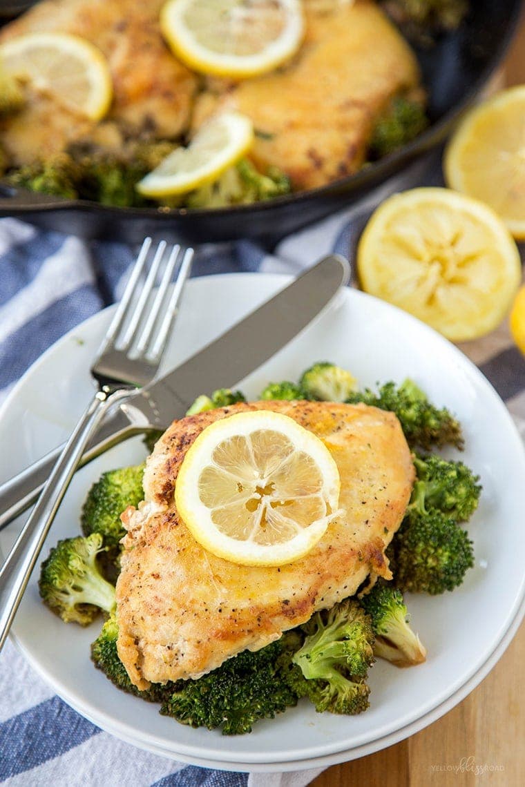 Lemon Chicken & Broccoli 8