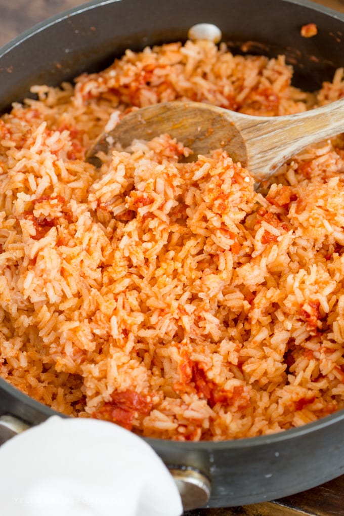 Authentic Mexican Rice Recipe Yellowblissroad Com