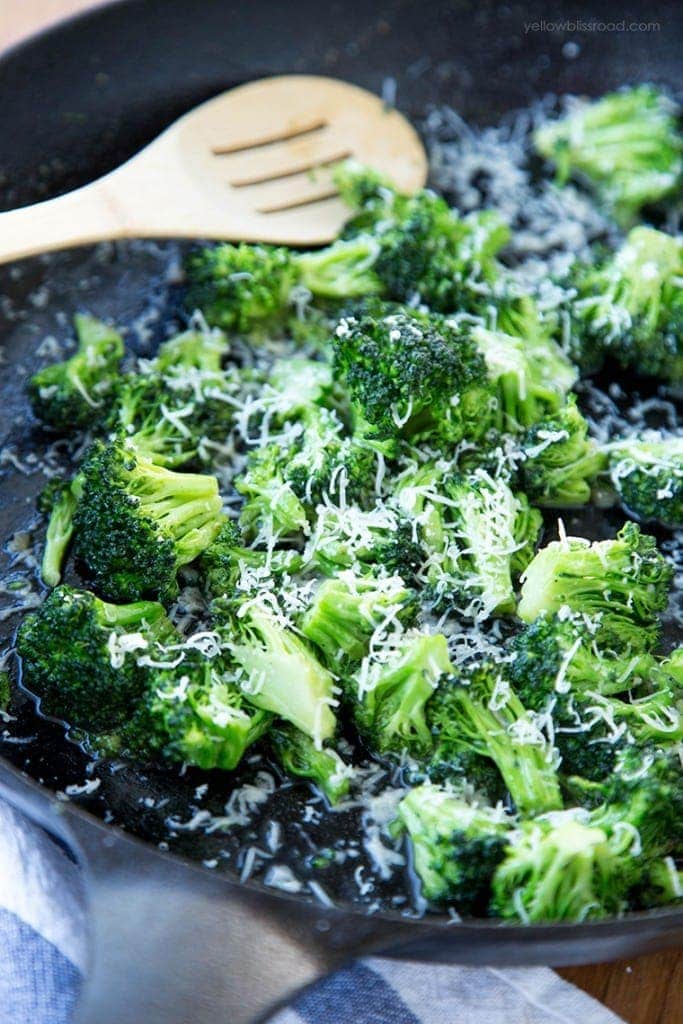 A close up of broccoli