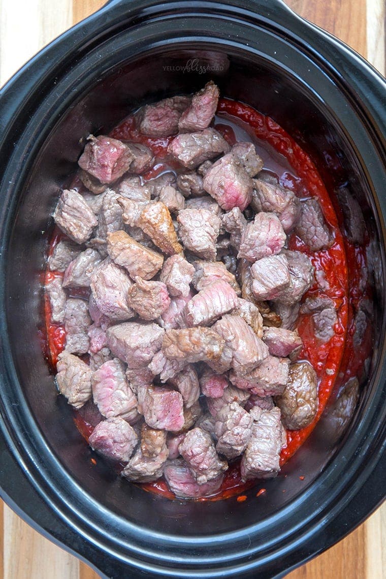 Slow Cooker Red Chile Beef 14