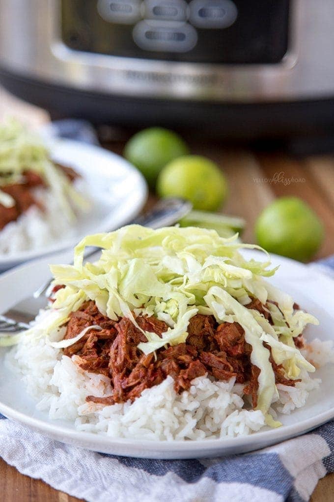 Slow Cooker Red Chile Beef Yellow Bliss Road
