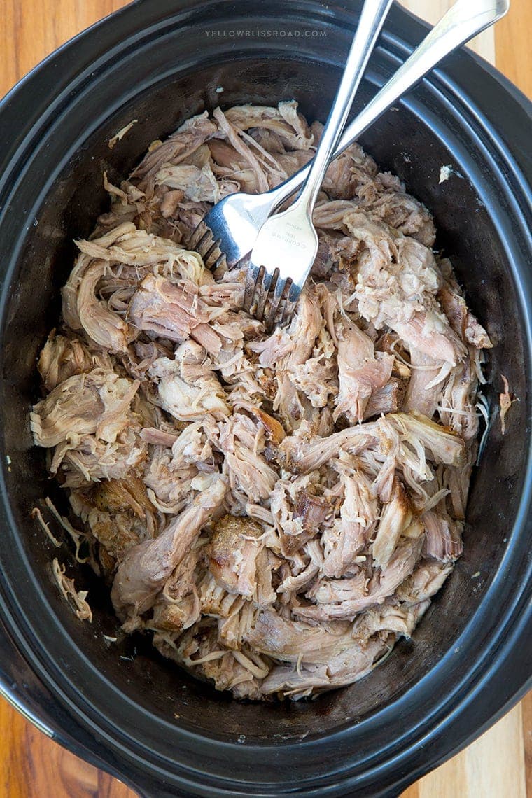 Slow Cooker Kalua Pork {Yellow Bliss Road}