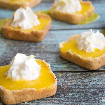 Mini Lemon Curd Tarts are a delicious dessert that's easy to make and is sure to satisfy your citrus craving!