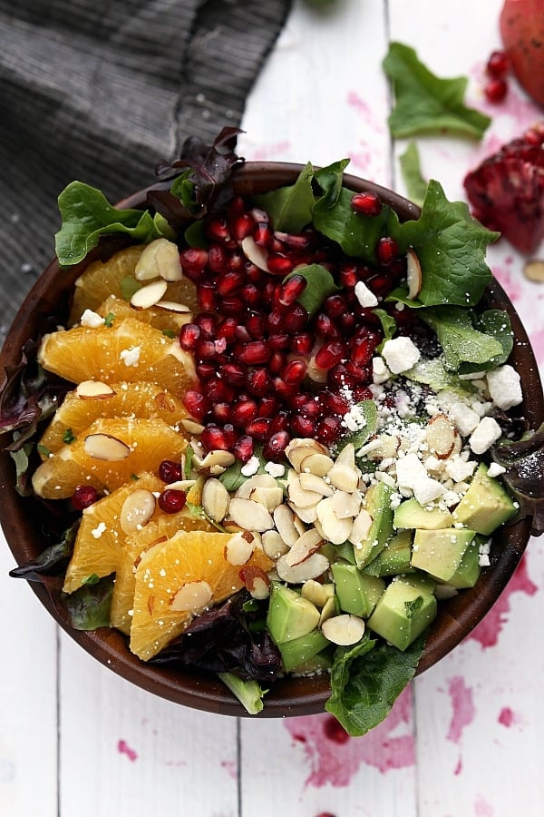 Pomegranate Orange Salad - Chelsea's Messy Apron