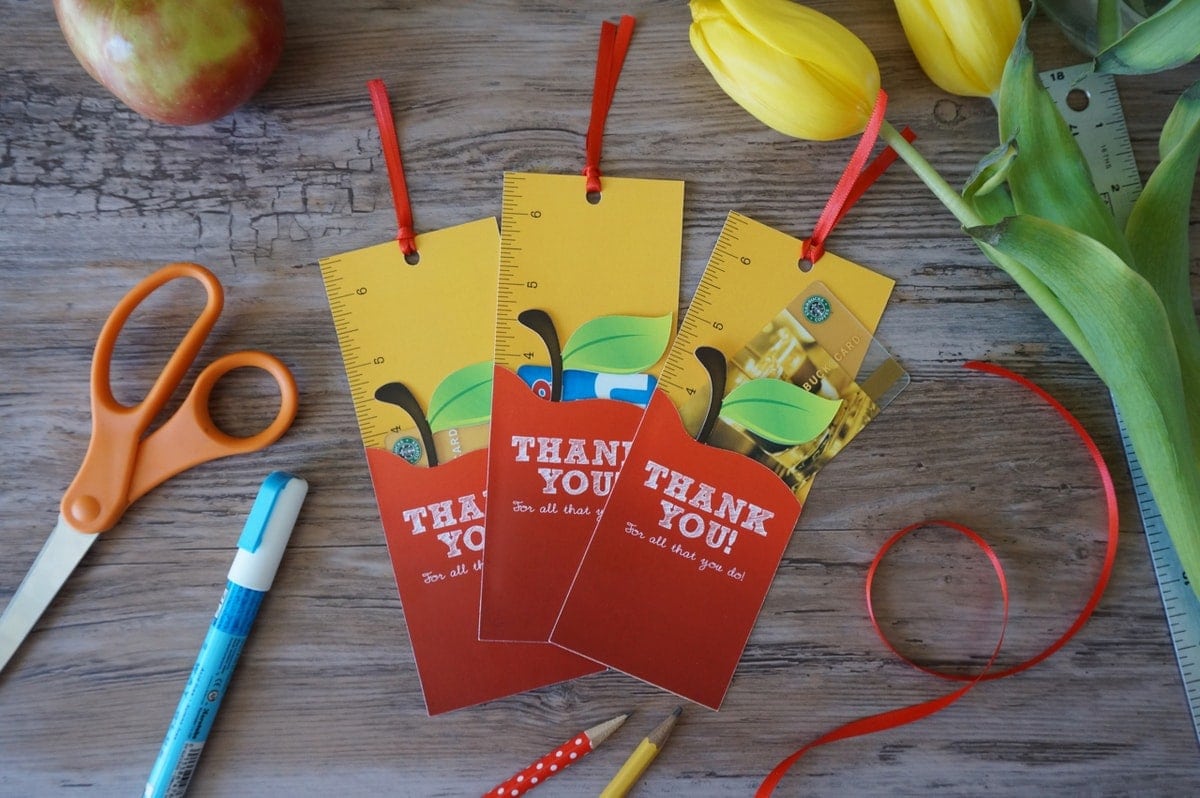 Free Printable Teacher Gift - Yellow Bliss Road