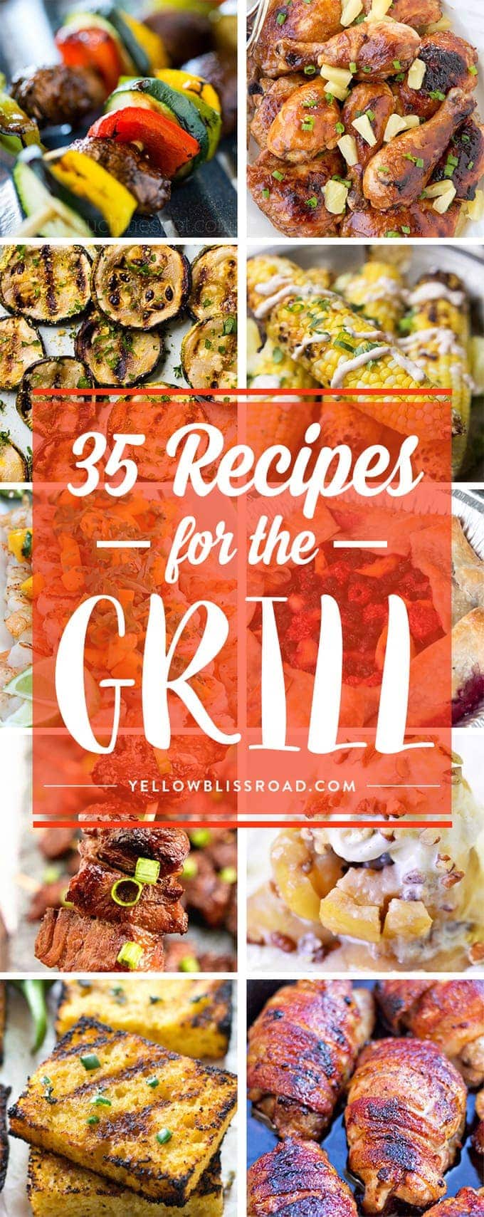 35 recipes for the grill