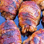 Bacon Wrapped Honey Ginger Chicken