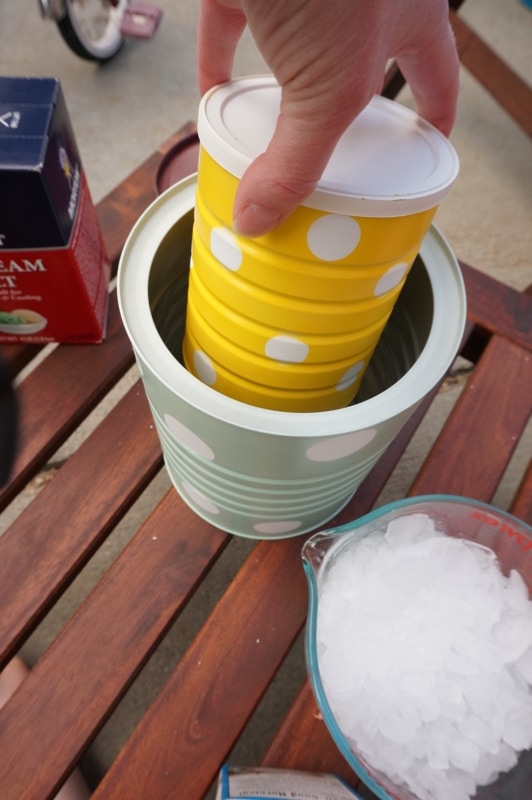 Coffee Can Ice Cream Yellow Bliss Road