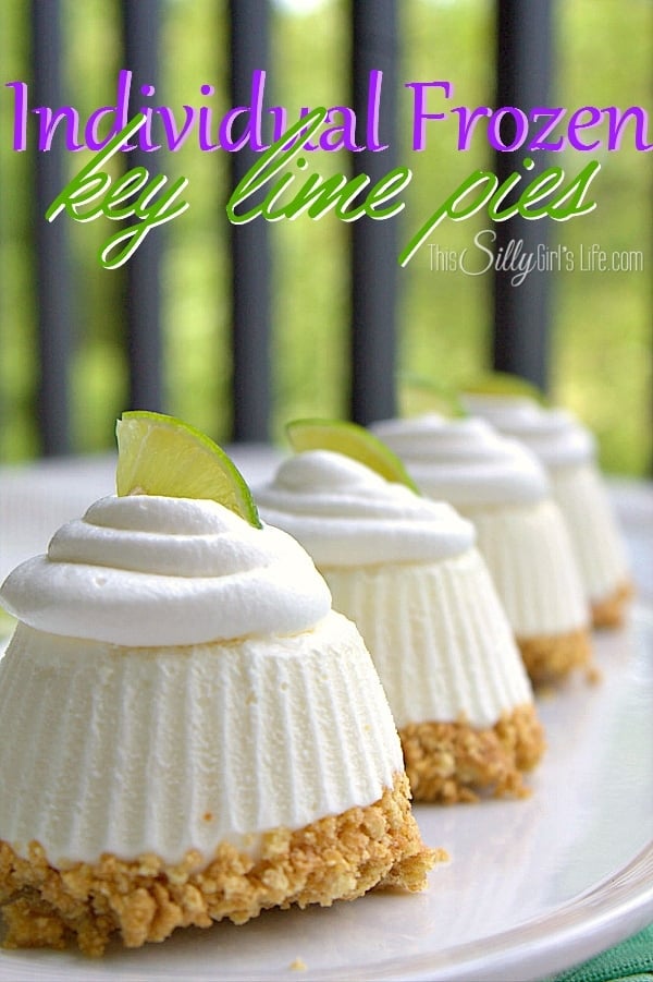 Frozen Key Lime Pies - This Silly Girl's Kitchen