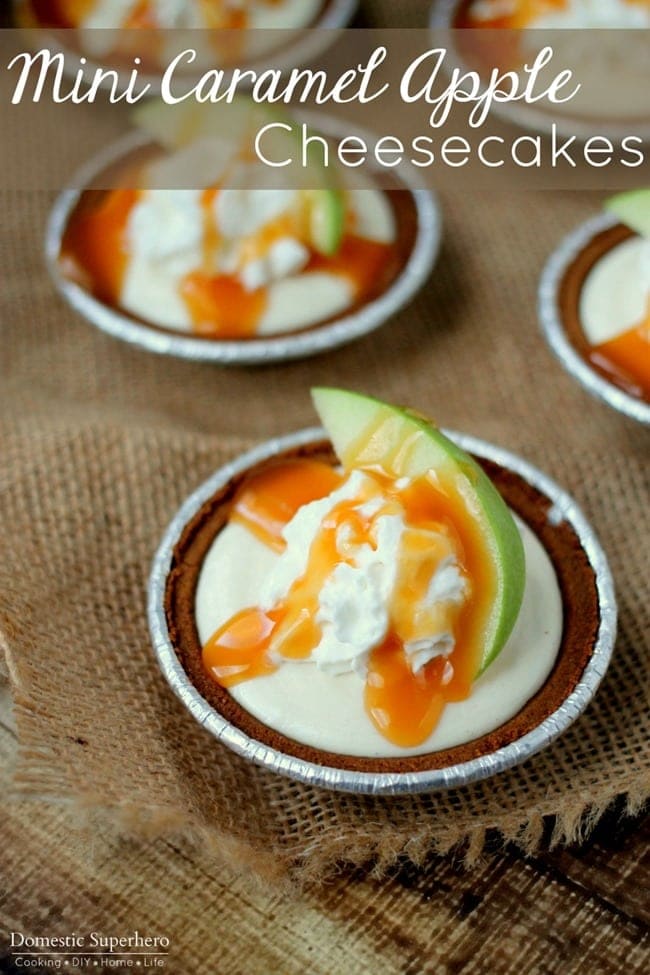 No-Bake-Mini-Caramel-Apple-Cheesecakes_Domestic Superhero