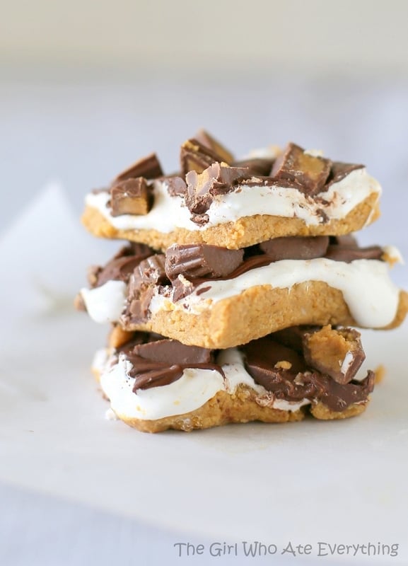 peanut-butter-smores-bars-The Girl Who Ate Everything