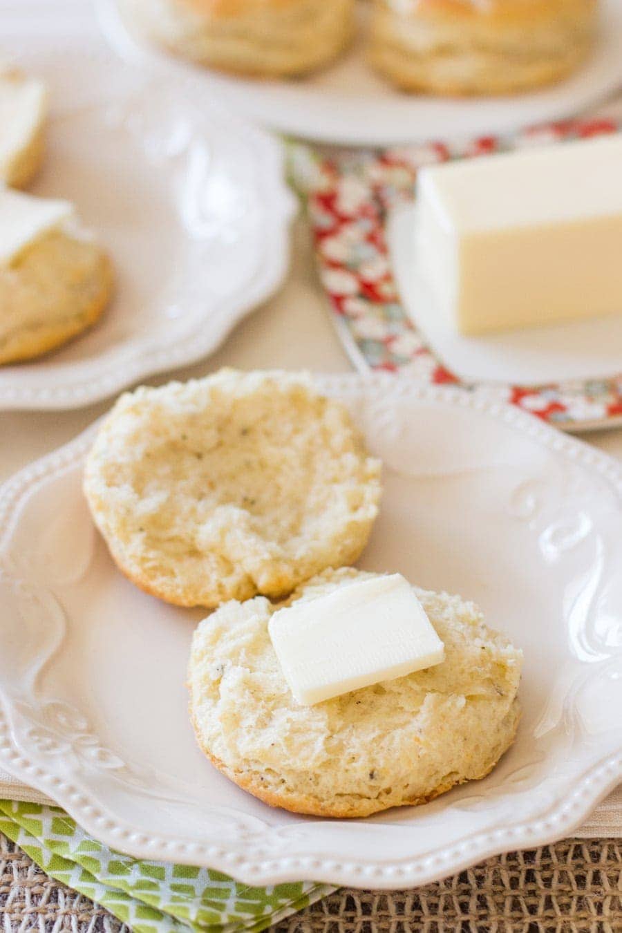 Black Pepper Biscuits. Freshly ground black pepper makes all the difference in these sky-high biscuits. Make some today!