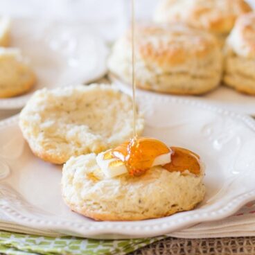 Biscuits on a plate