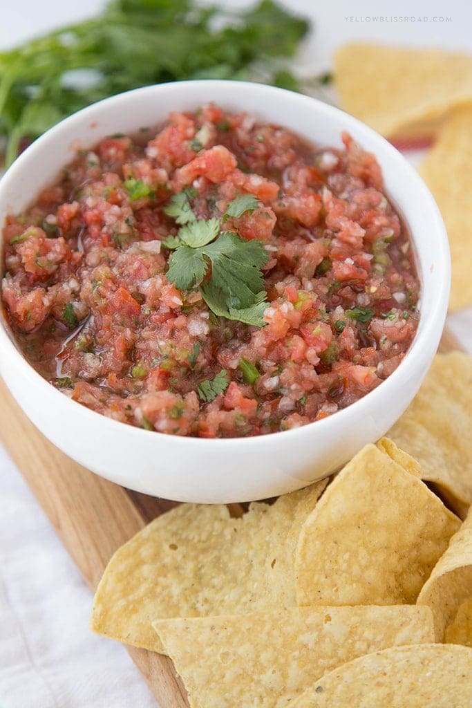 Tomato Jalapeno Salsa - Cooking Up Memories