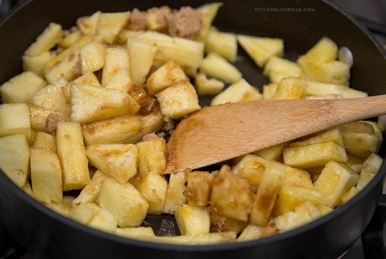 Pineapple Cobbler - a Hawaiian inspired dessert straight from Disney's Aulani Resort!