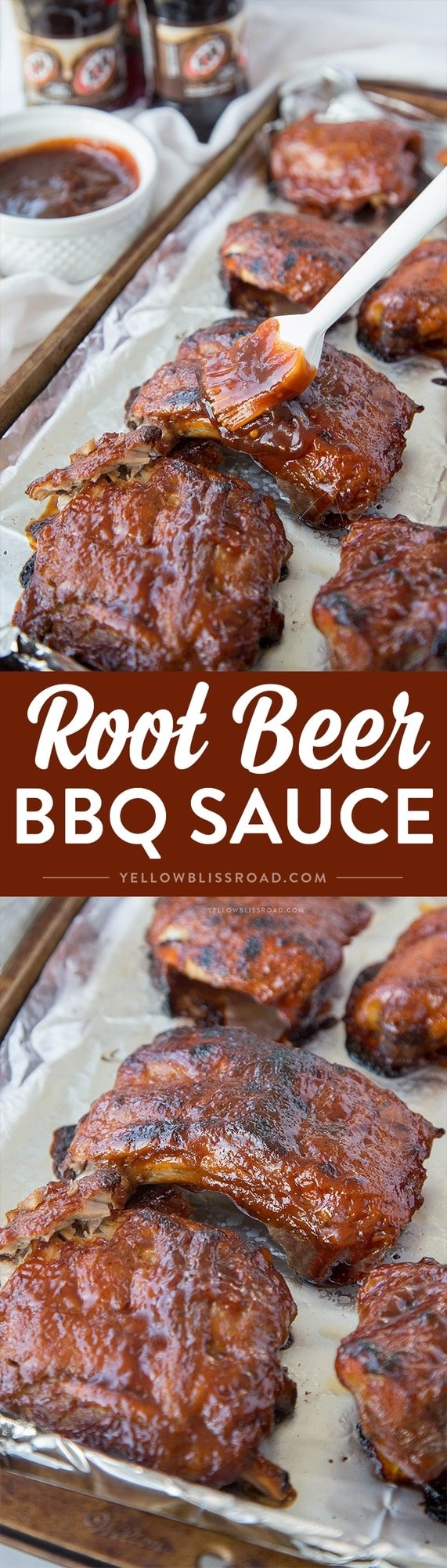 Root Beer Barbecue Sauce - for the grill, for the slow cooker, perfect for chicken, beef or ribs!