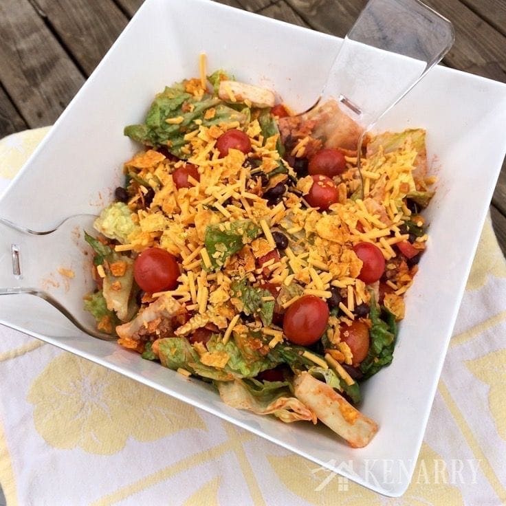 classic-taco-salad-recipe-belle of the kitchen