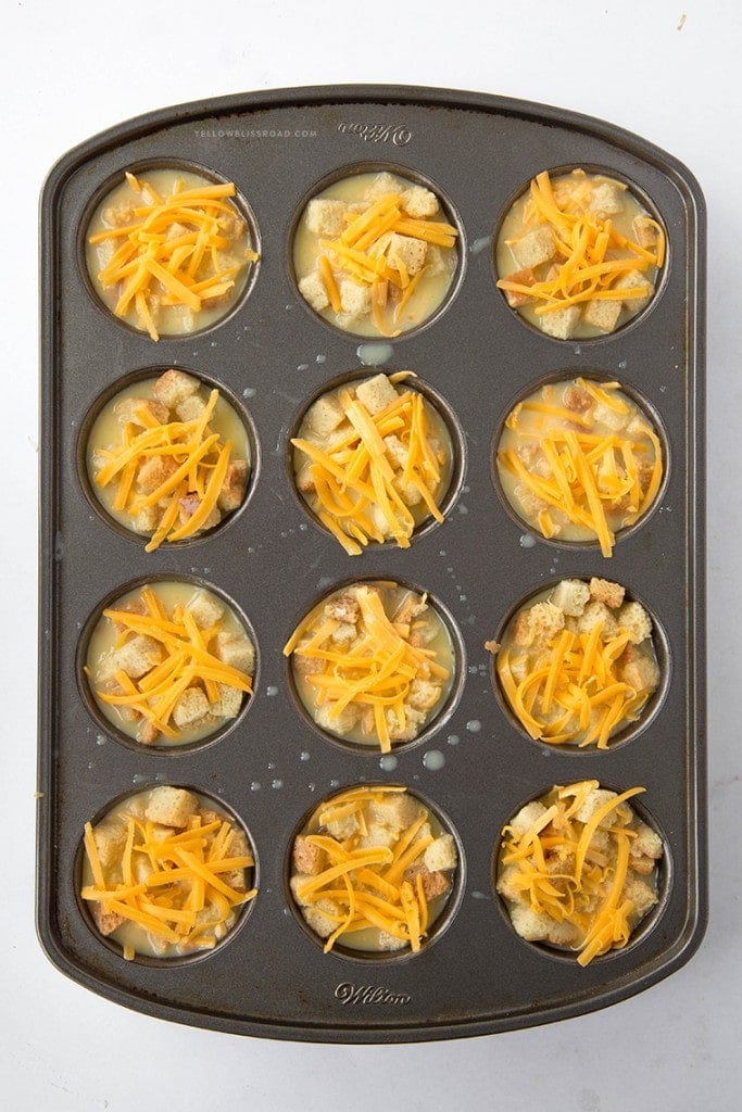 Easy Egg & Sausage Breakfast Muffins Yellow Bliss Road