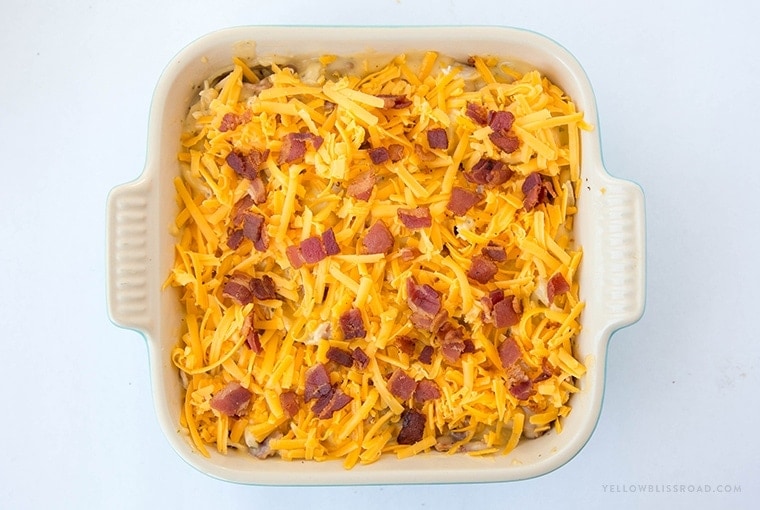 Chicken Bacon Ranch Baked Spaghetti 5