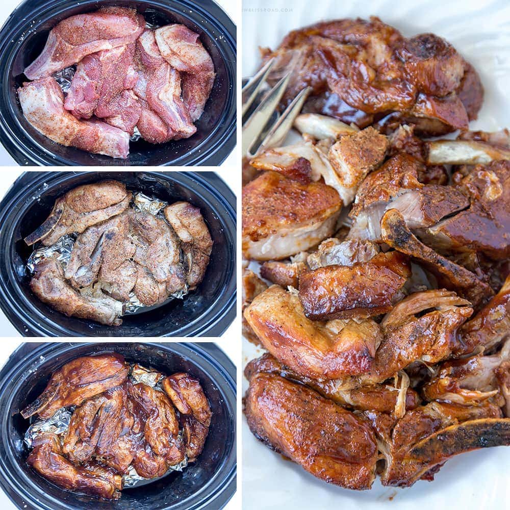 Slow Cooker Barbecue Ribs Yellow Bliss Road