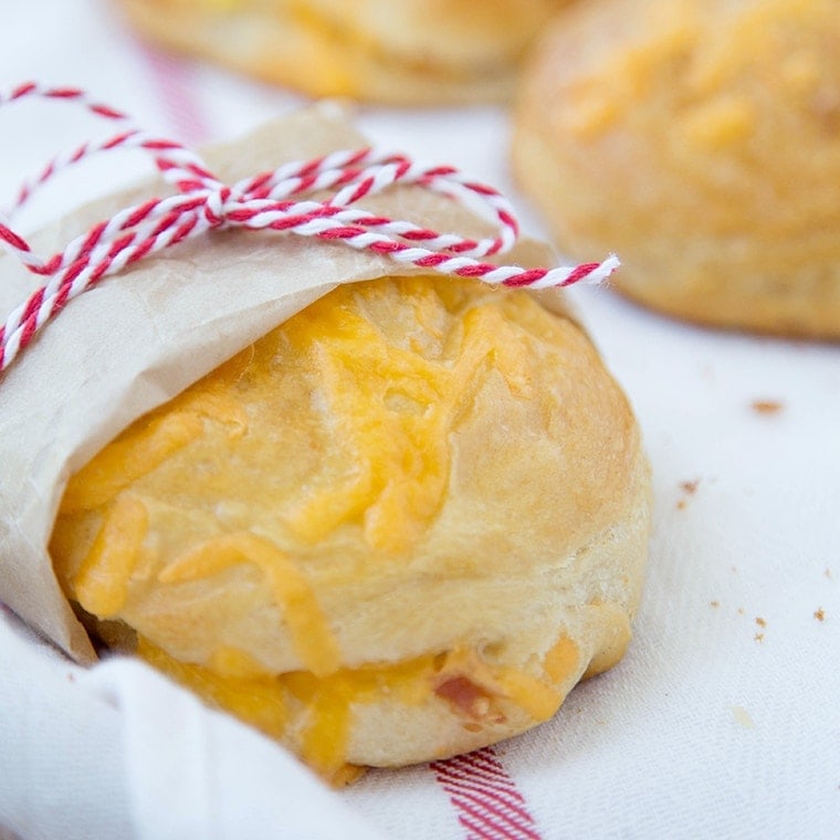 Grab & Go Stuffed Breakfast Biscuits Yellow Bliss Road