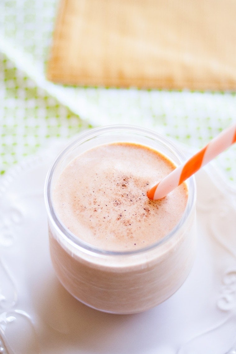 pumpkin pie milkshake
