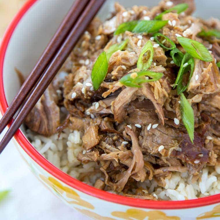Slow Cooker Teriyaki Pork Loin